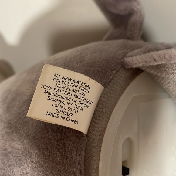 Dimple The Talking Elephant Kaia Animated Sing Play Modes Pink Gray Toy 10” - Picture 8 of 8